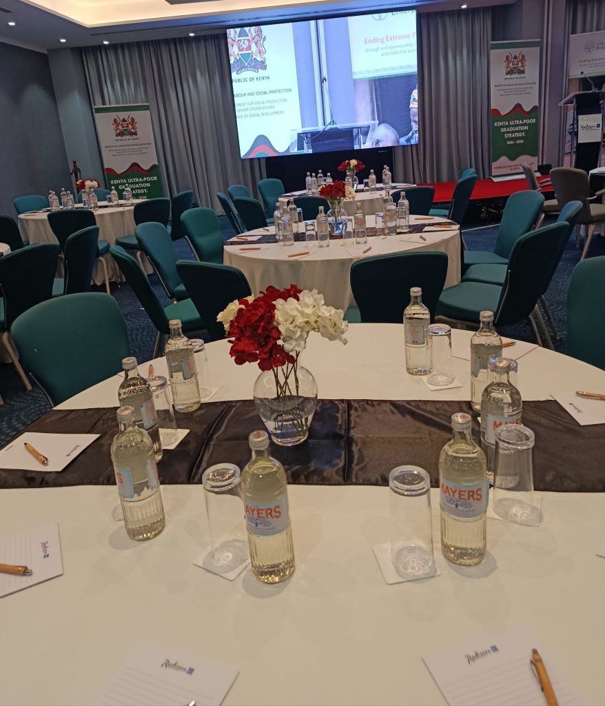 strategy meeting setup